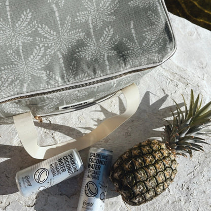 Cooler Bag-Large-Cabana Palms Sage-3